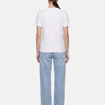 T-shirt in 83,4% Cotone 16,6% Poliammide Rosa