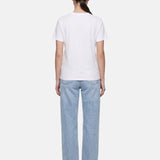 T-shirt in 83,4% Cotone 16,6% Poliammide Rosa