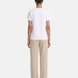 T-shirt in 83,4% Cotone 16,6% Poliammide Bianco