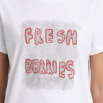 T-shirt in 83,4% Cotone 16,6% Poliammide Bianco