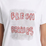T-shirt in 83,4% Cotone 16,6% Poliammide Bianco