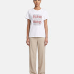 T-shirt in 83,4% Cotone 16,6% Poliammide Bianco