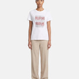 T-shirt in 83,4% Cotone 16,6% Poliammide Bianco