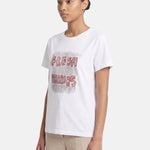 T-shirt in 83,4% Cotone 16,6% Poliammide Bianco
