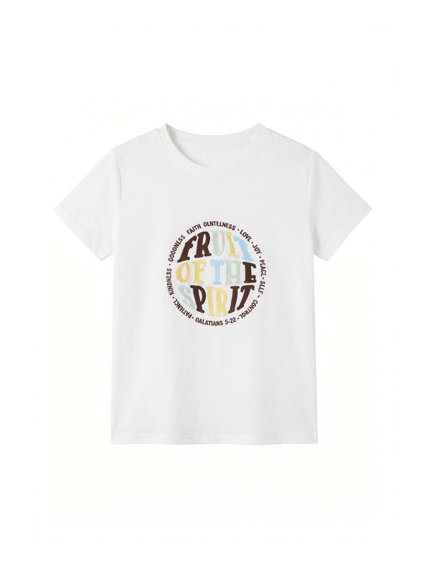 T-shirt in 83,4% Cotone 16,6% Poliammide Bianco
