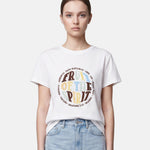 T-shirt in 83,4% Cotone 16,6% Poliammide Bianco