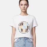 T-shirt in 83,4% Cotone 16,6% Poliammide Bianco