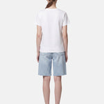 T-shirt in 83,4% Cotone 16,6% Poliammide Bianco