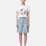 T-shirt in 83,4% Cotone 16,6% Poliammide Bianco