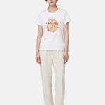 T-shirt in 83,4% Cotone 16,6% Poliammide Bianco