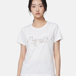 T-shirt in 83,4% Cotone 16,6% Poliammide Bianco