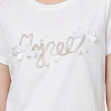 T-shirt in 83,4% Cotone 16,6% Poliammide Bianco