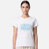 T-shirt in 83,4% Cotone 16,6% Poliammide Bianco