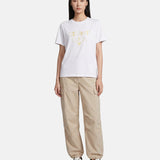 T-shirt in 83,4% Cotone 16,6% Poliammide Bianco