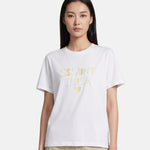 T-shirt in 83,4% Cotone 16,6% Poliammide Bianco