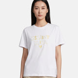 T-shirt in 83,4% Cotone 16,6% Poliammide Bianco