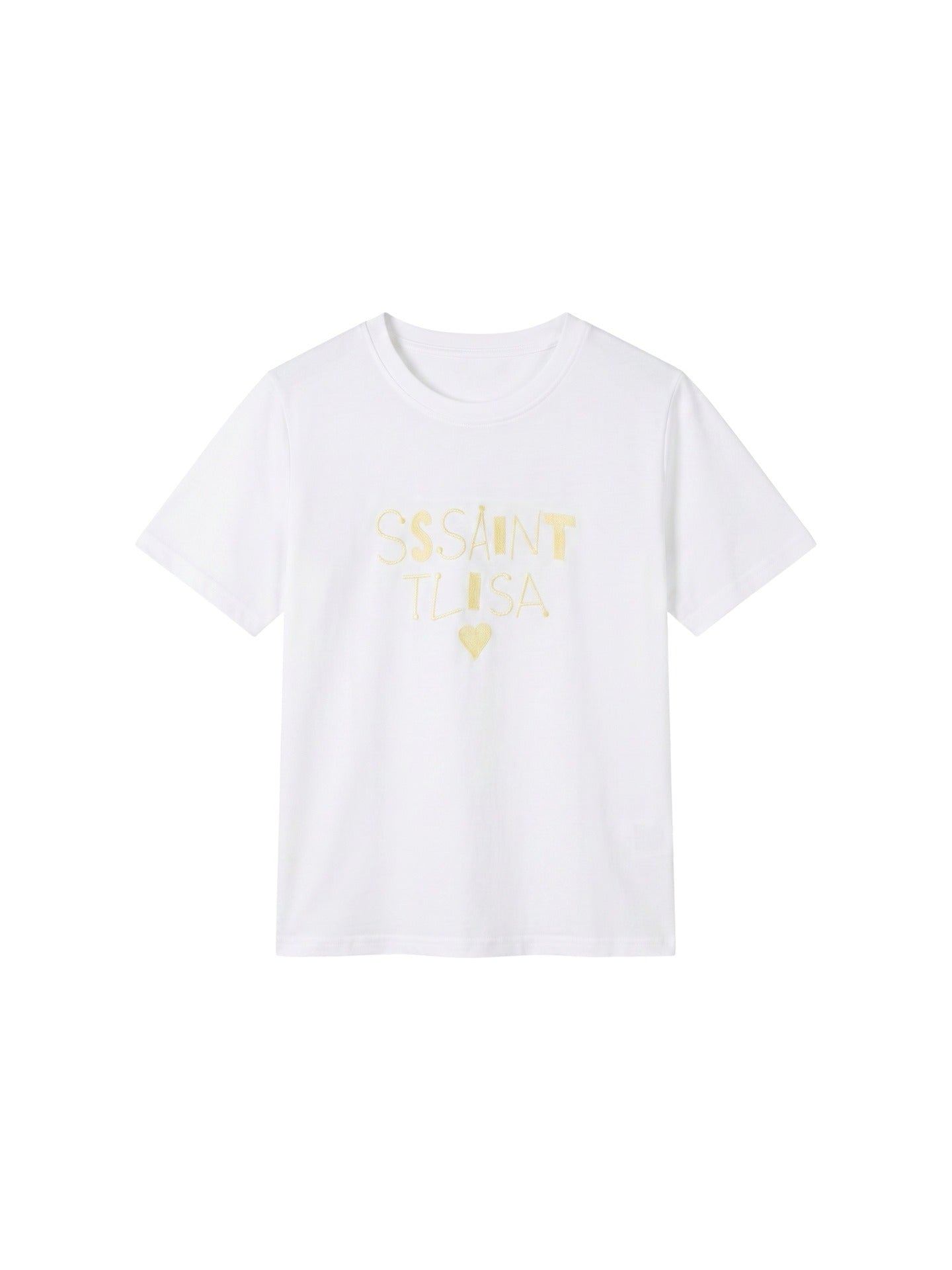 T-shirt in 83,4% Cotone 16,6% Poliammide Bianco