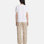 T-shirt in 83,4% Cotone 16,6% Poliammide Bianco