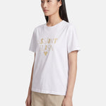 T-shirt in 83,4% Cotone 16,6% Poliammide Bianco