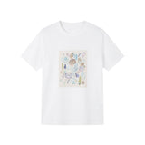 T-shirt in 83,4% Cotone 16,6% Poliammide Bianco