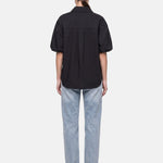 Blusa in Cotone Nero