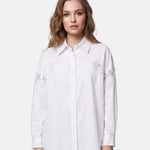 Blusa in Cotone Bianco