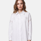 Blusa in Cotone Bianco
