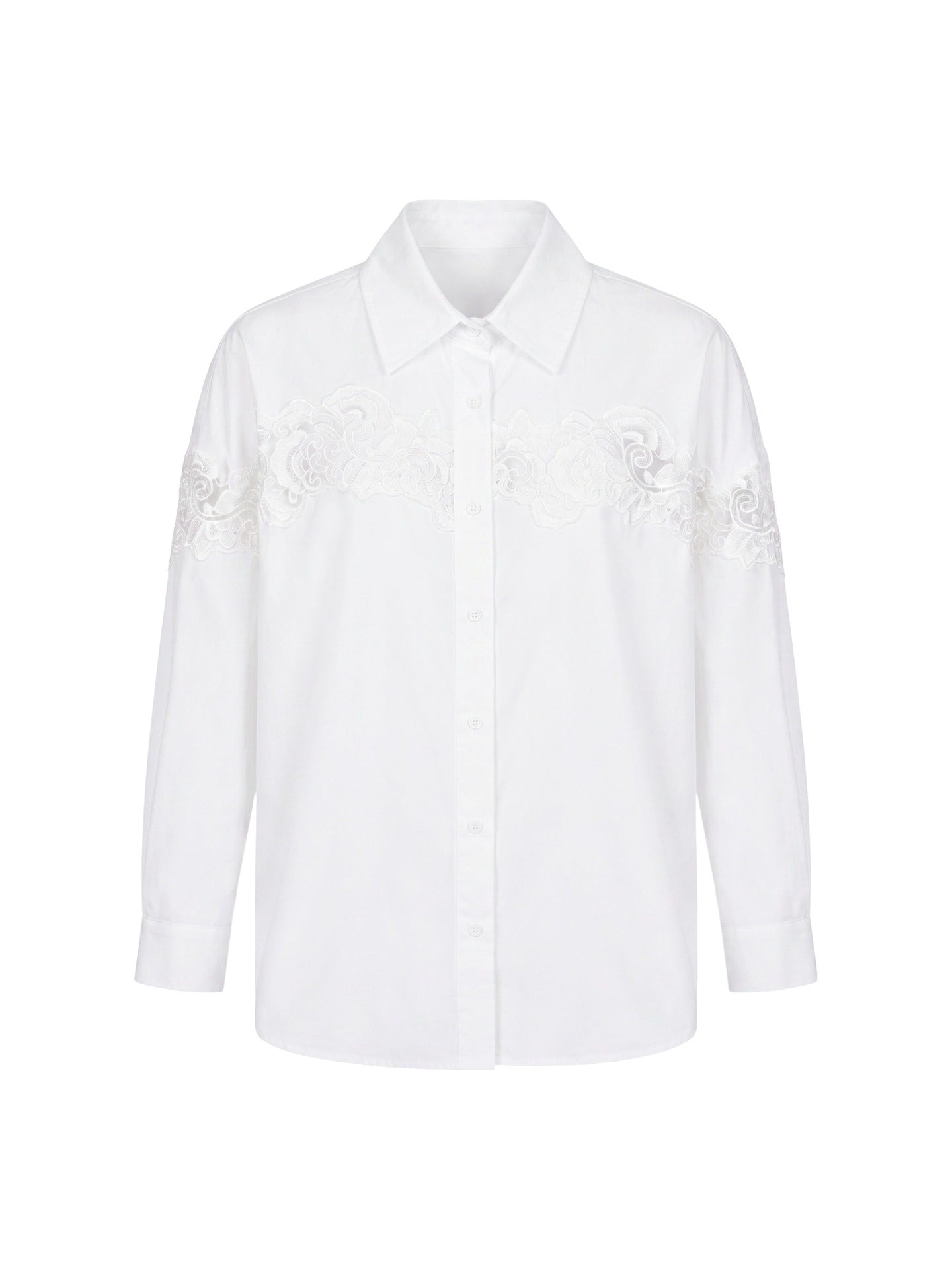 Blusa in Cotone Bianco