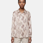 Blusa in 80% Poliester 20% Tencel Beige