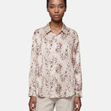 Blusa in 80% Poliester 20% Tencel Beige