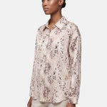 Blusa in 80% Poliester 20% Tencel Beige