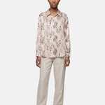 Blusa in 80% Poliester 20% Tencel Beige