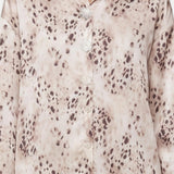 Blusa in 80% Poliester 20% Tencel Beige