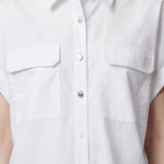 Blusa in Cotone Bianco