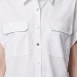Blusa in Cotone Bianco