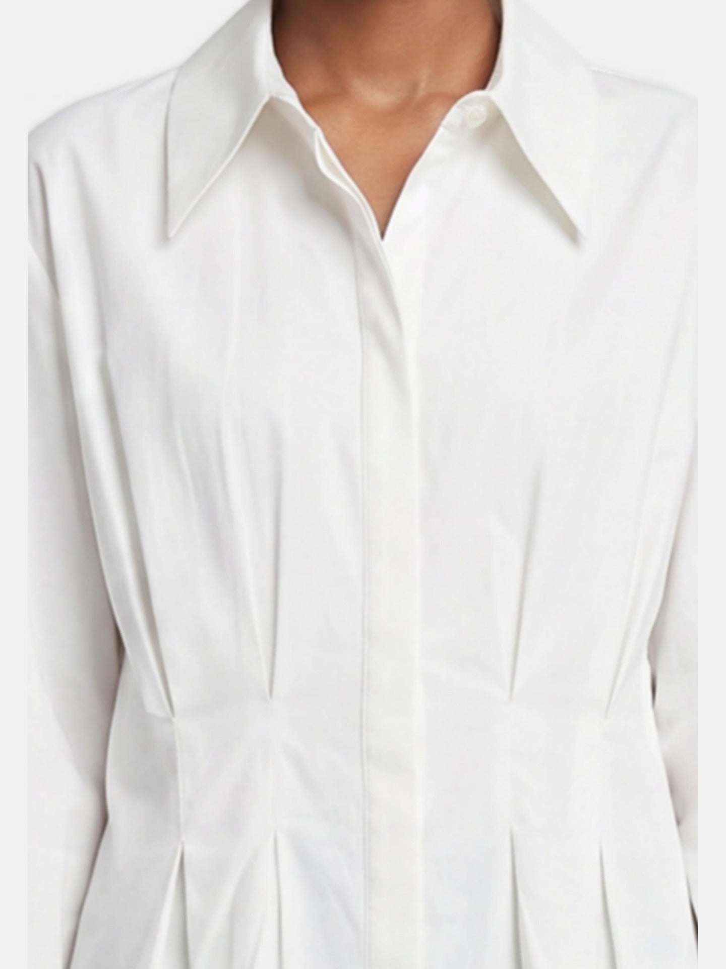 Blusa in 86% Tencel 14% Poliester Beige