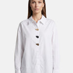 Blusa in Cotone Bianco