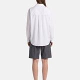 Blusa in Cotone Bianco
