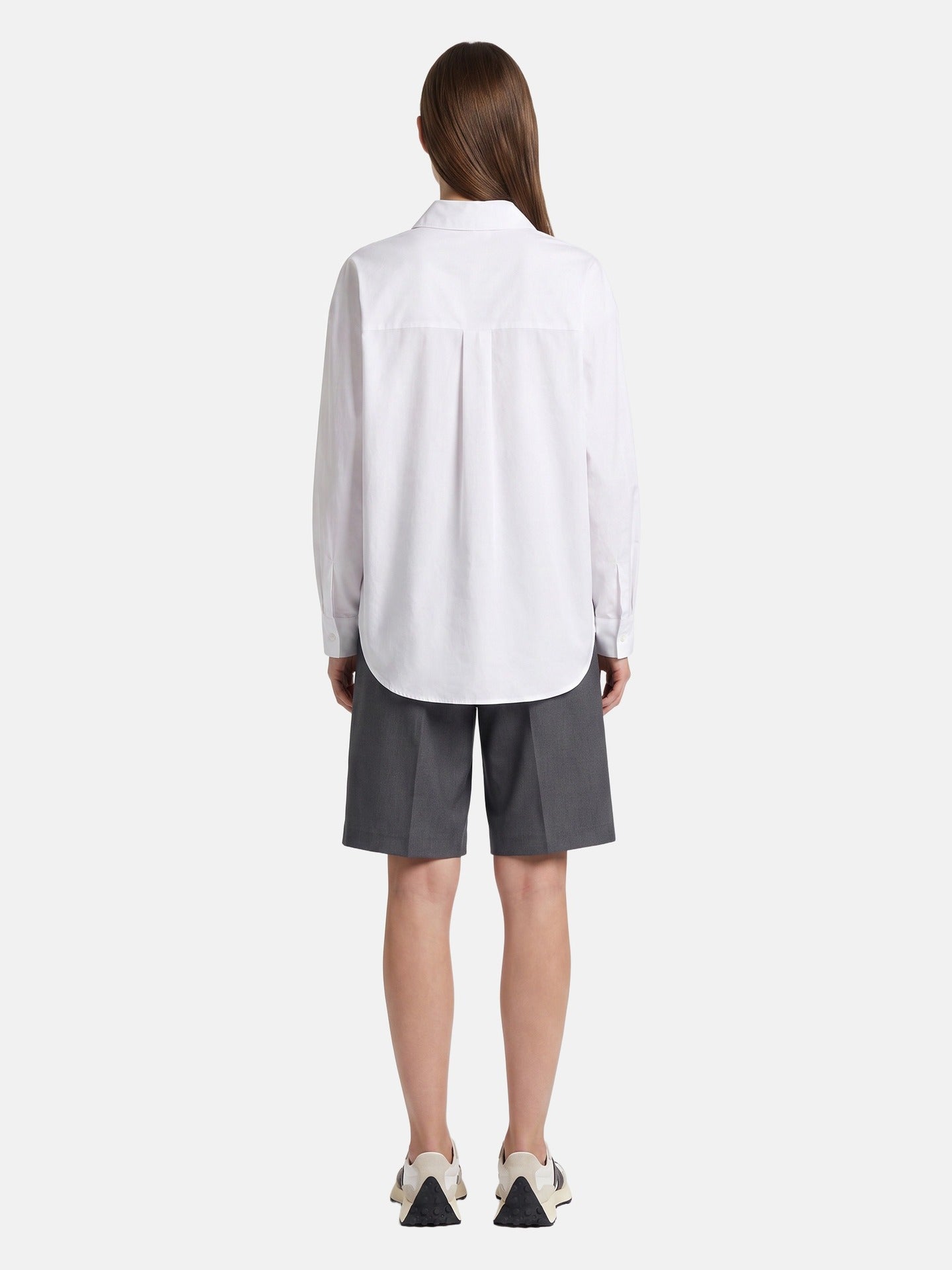 Blusa in Cotone Bianco
