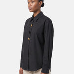 Blusa in Cotone Nero