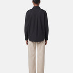 Blusa in Cotone Nero