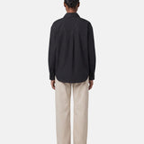 Blusa in Cotone Nero