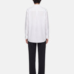 Blusa in 85% Tencel 15% Poliester Bianco