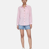 Blusa in 85% Tencel 15% Poliester Rosa