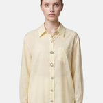 Blusa in 85% Tencel 15% Poliester Giallo