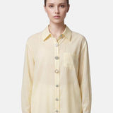 Blusa in 85% Tencel 15% Poliester Giallo