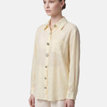 Blusa in 85% Tencel 15% Poliester Giallo