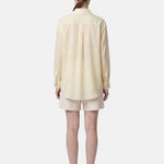 Blusa in 85% Tencel 15% Poliester Giallo
