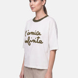 Blusa in 100% Viscosa Verde Militare