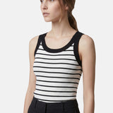 Blusa in 70% Viscosa 30% Nylon Nero